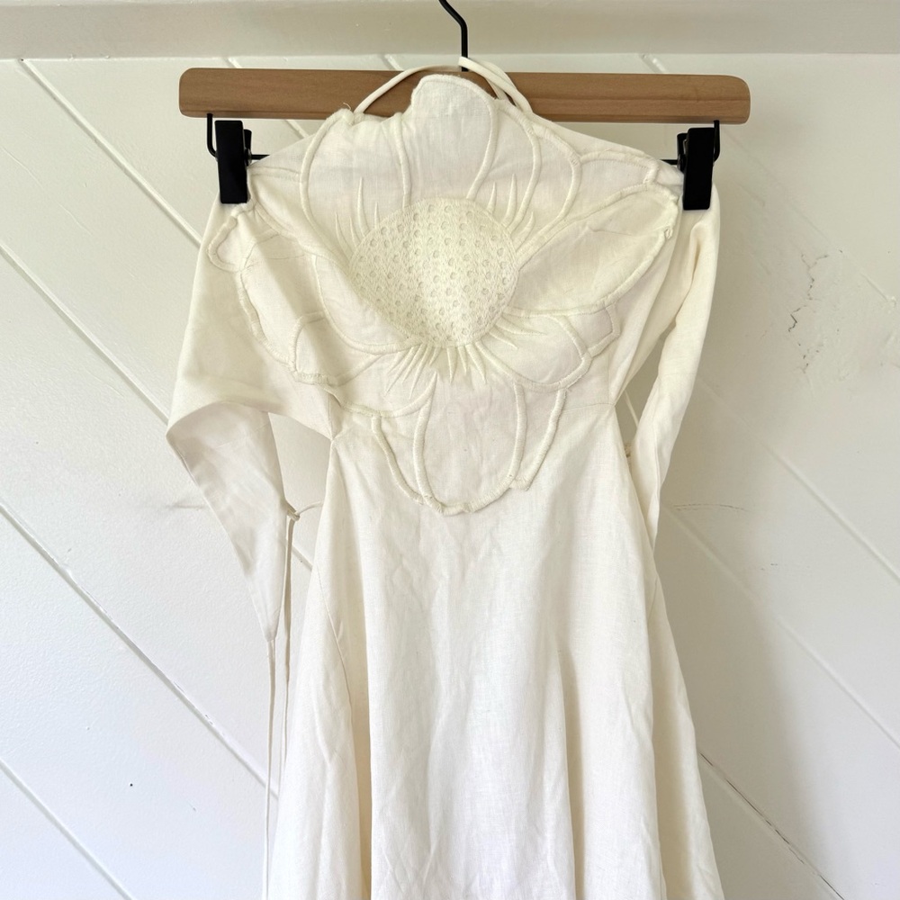 Farm Rio Flower Halter dress - Picture 6 of 12